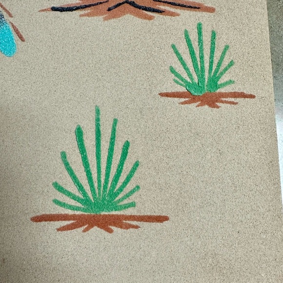 Native American Sand Art 12x12 Signed - Picture 5 of 8